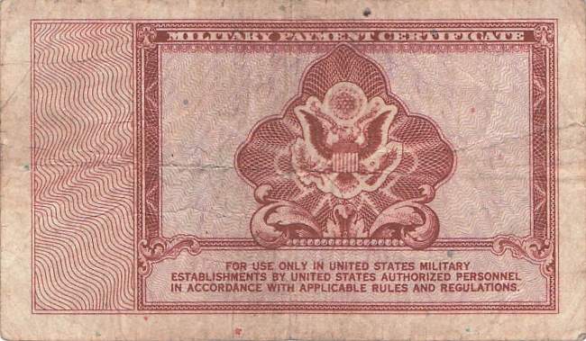 USA MPC Series 472 p.M19 1 Dollar  1948 F